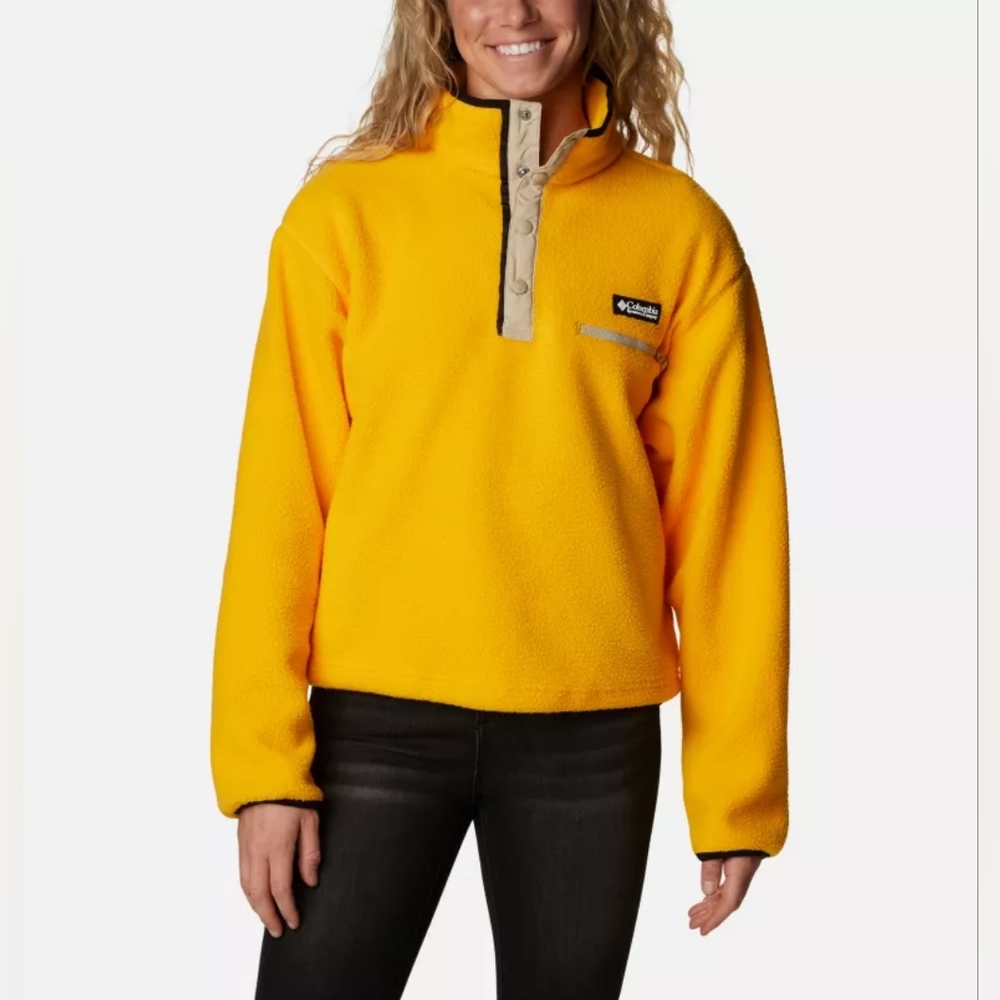 Women's Helvetia Cropped Half Snap Fleece